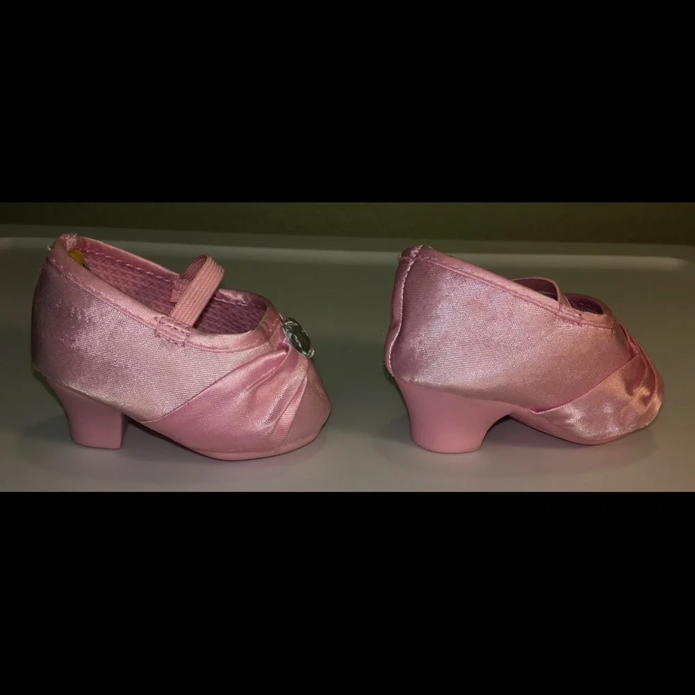 Build A Bear Pink High Heeled Doll Shoes - Picture 4 of 12